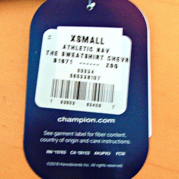 Champion Sweatshirt Chevron Racerback Sports Bra - Picture 3 of 12